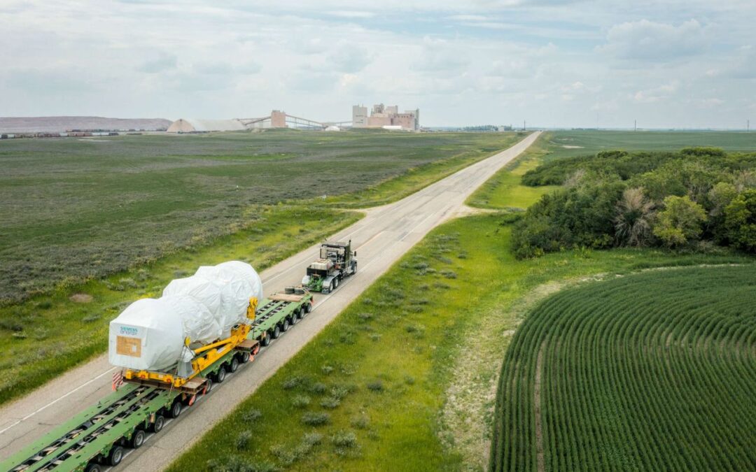 Aspen Power Station coming together at Lanigan