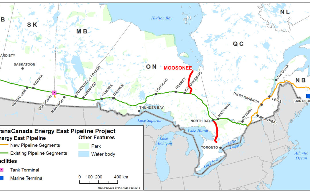 Brian Zinchuk: What if we could do Energy East Mark 2, but without Quebec or New Brunswick?
